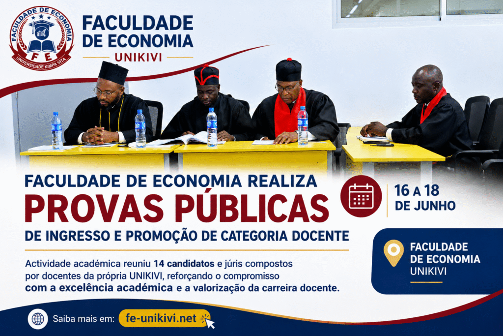 Faculdade de Economia conclui provas públicas de ingresso e promoção de categoria docente